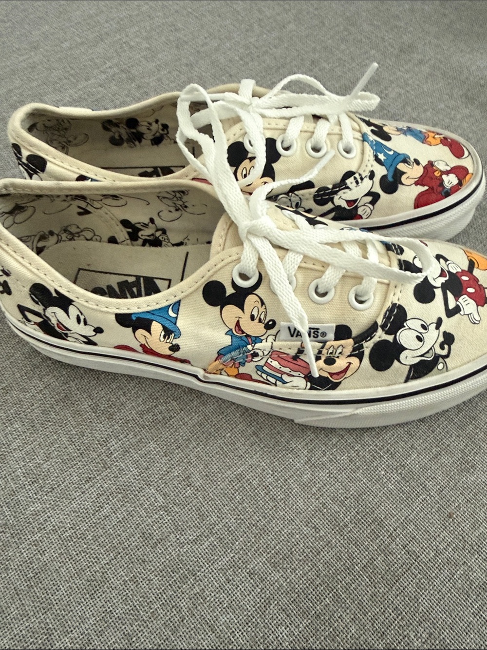 Vans Disney Mickey Mouse birthday Canvas Sneakers - Picture 3 of 11
